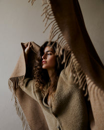 The Signature Blanket in Bark